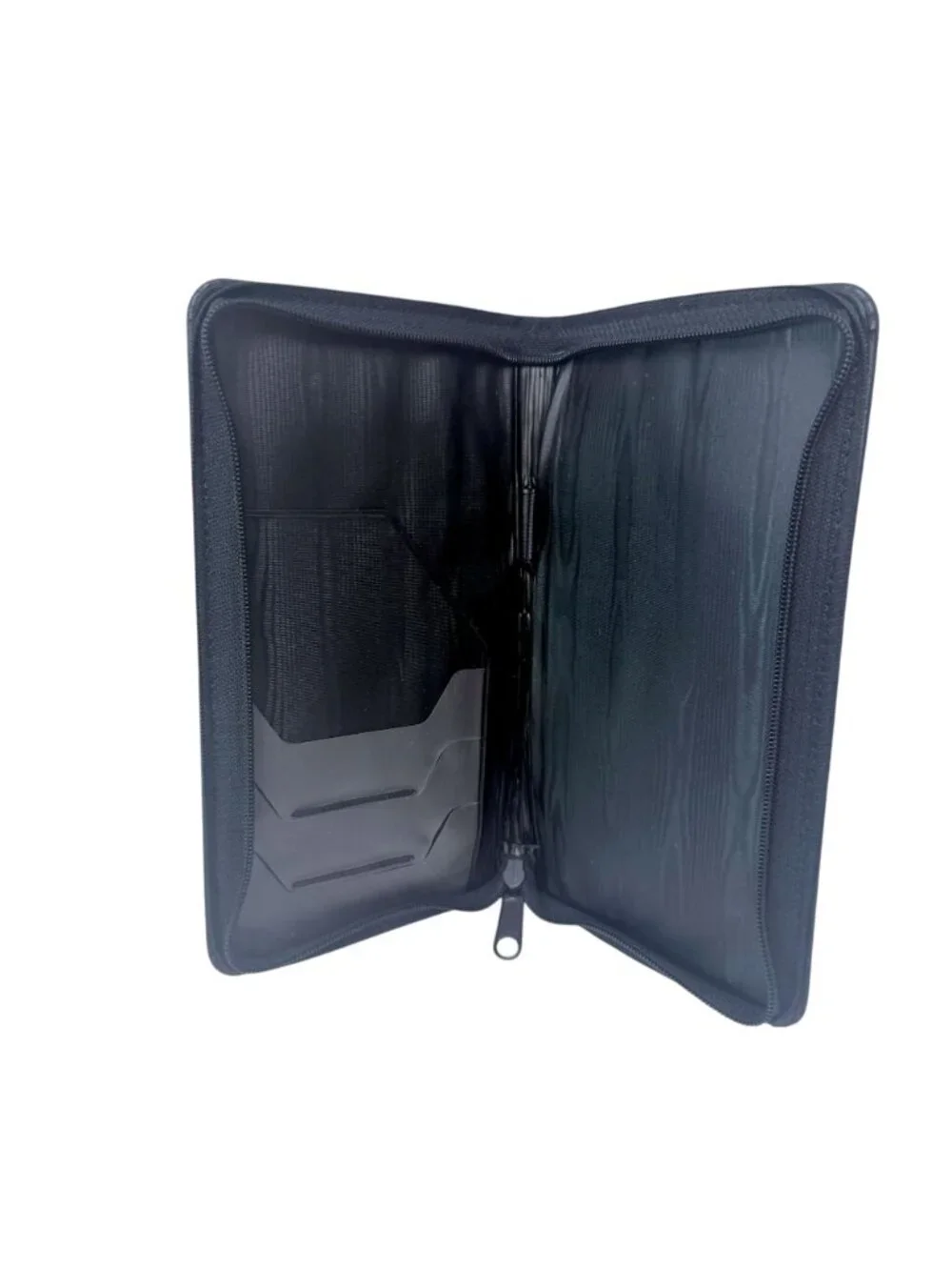 Vintage Lincoln Mark VII Car Document Holder Zip Folio Black Replacement